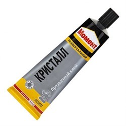 Клей прозрачный универсальный Момент Кристалл, 125 мл KMPK125