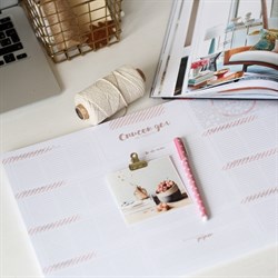 Недельный планер Нежный персик, цвет персиковый, KA104502 KA104502