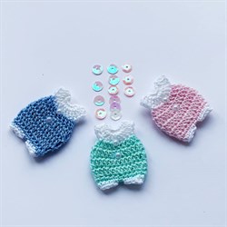 Вязаное боди, 1 шт, цвета в ассортименте 9642