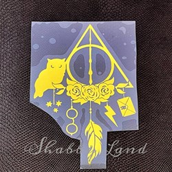 Картинка из термотрансферной пленки Атрибуты Гарри Поттера TTK019