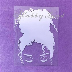 Картинка из термотрансферной пленки Девушка TTK032