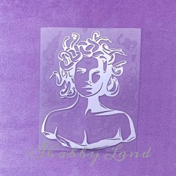 Картинка из термотрансферной пленки Медуза Горгона TTK033