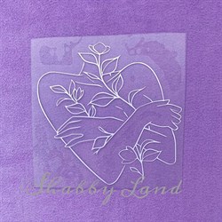 Картинка из термотрансферной пленки Объятия TTK034