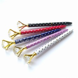 Ручки Бриллиант в горошек 10045