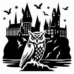 Картинка из термотрансферной пленки Гарри Поттер TTK064