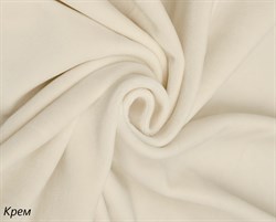 Велюр хлопковый, цвет Кремовый, арт. 5373 5373