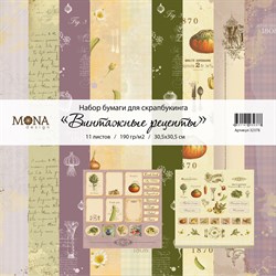 Набор бумаги Винтажные рецепты, 32378 32378