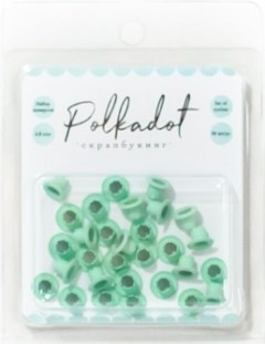 Набор металлических люверсов Мятный, el12 el12