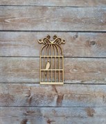 Чипборд для скрапбукинга Птички в клетке №5, арт. izh00225 izh00225