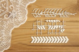 Чипборд для скрапбукинга Фон Техника 2, арт.F94 CHBF94