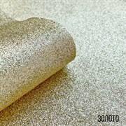 Кожзам Глиттер золото 1036