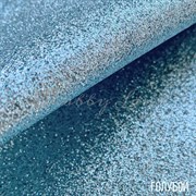 Кожзам Глиттер голубой 5802
