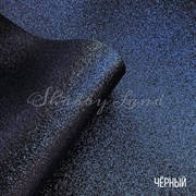 Кожзам глиттер, цвет черный арт. 5797 5797