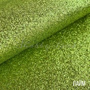 Кожзам Глиттер Лайм 1877