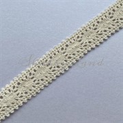 Кружево хлопковое, 20 мм, арт.KHB20b KHB20b
