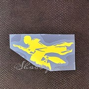 Картинка из термотрансферной пленки Гарри Поттер на метле TTK021