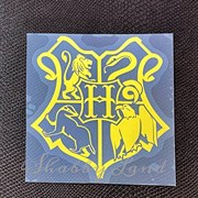 Картинка из термотрансферной пленки Герб Хогвартса TTK023