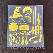 Картинка из термотрансферной пленки Набор Гарри Поттера TTK029