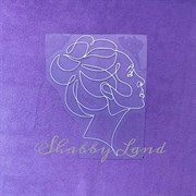 Картинка из термотрансферной пленки Девушка 2 TTK043