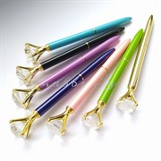 Ручки Бриллиант с желтым золотом 1044