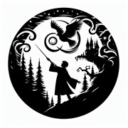 Картинка из термотрансферной пленки Гарри Поттер TTK062