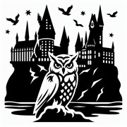 Картинка из термотрансферной пленки Гарри Поттер TTK064