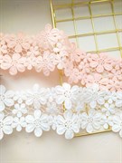 Кружево декоративное цветы, 130 мм, арт.KDC130 KDC130