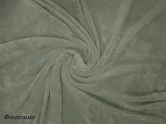 Велюр хлопковый, цвет Фисташковый, арт. 5360 5360