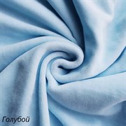 Велюр хлопковый, цвет Голубой, арт. 5369 5369