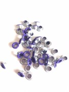 Люверсы с кольцами сиреневые, 10 шт 2936