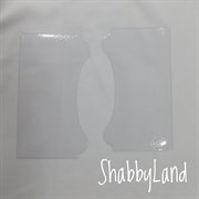 Карманы на паспорт ПВХ (2шт) 5400