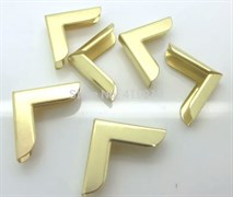 Уголок металлический для альбомов и блокнотов, цвет золото, 1 шт., арт. j1703 j1703