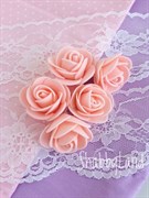Розы из фоамирана, 3 см, 1шт CRF30