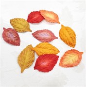 Листья розы, цвет осенний микс, арт. LR50 LR50